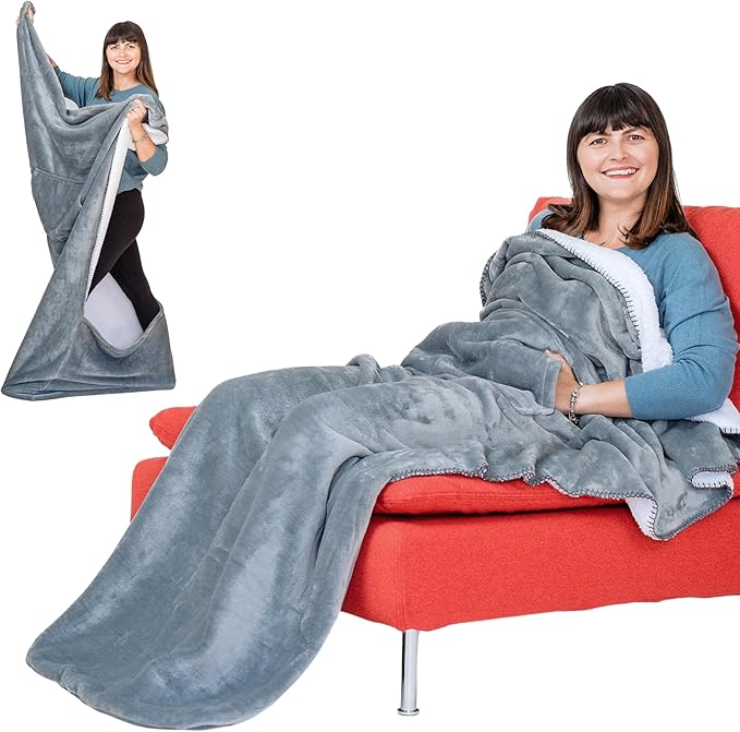 Patent-Pending Double Layer Fleece Blanket: Ultimate Gamer Gift